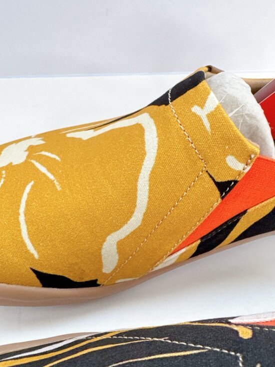 Mens Shoes Size 8 NWT UIN Slip On Shoes Canvas Comfortable Stamen main image 14